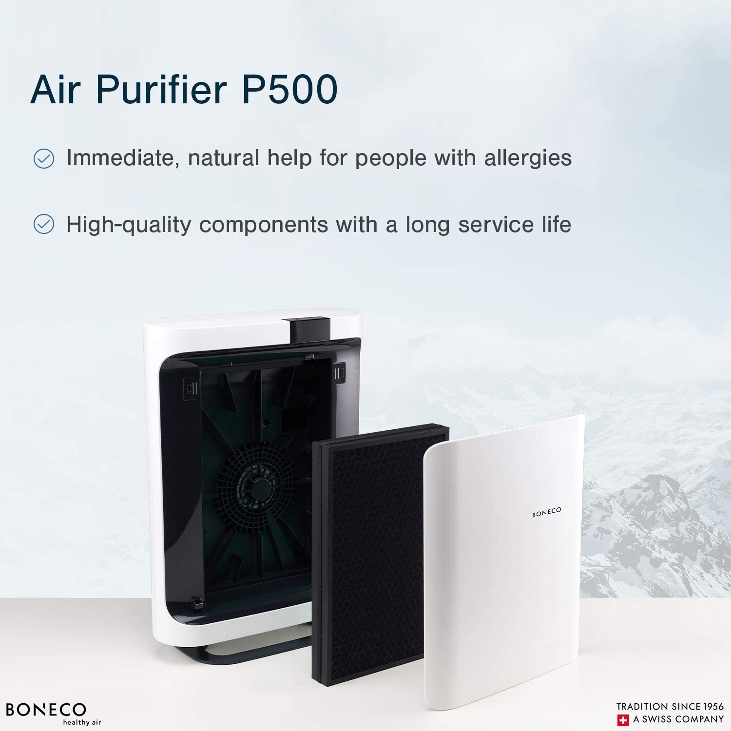 Boneco P500 Air Purifier HEPA Carbon Filter - Thumbnail 3